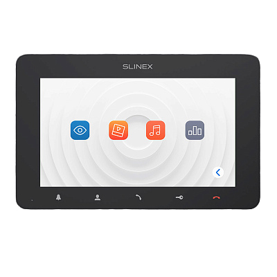 картинка Slinex SM-07 цвет графит 7" Ультратонкий видеодомофон от компании Intant